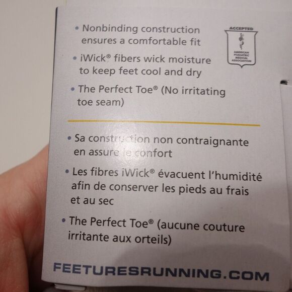 NEW Feetures Therapeutic Cushion Quarter Compression Socks Women's Small - Picture 8 of 8